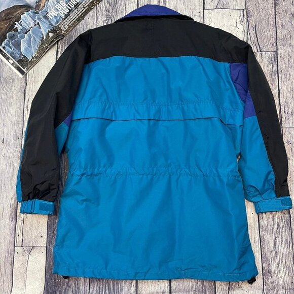 Vintage Columbia Women's Medium Retro Neon Ski Snowboarding Winter Jacket Coat - Picture 7 of 11